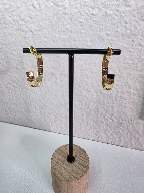Toscana Gold Hoop Earrings